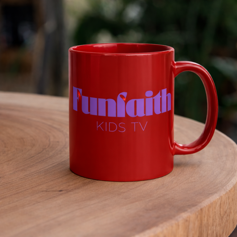 FUNFAITH KIDS TV – Mug with Colour Inside